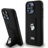 Karl Lagerfeld KLHCP13LGSACHPK iPhone 13 Pro / 13 6.1 czarny/black hardcase Gripstand Saffiano Choupette Pins